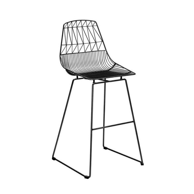 Luxury Furniture Restaurant Nordic Kitchen Cheap Gold High Chair Modern Metal Cafe Bar Counter Stools