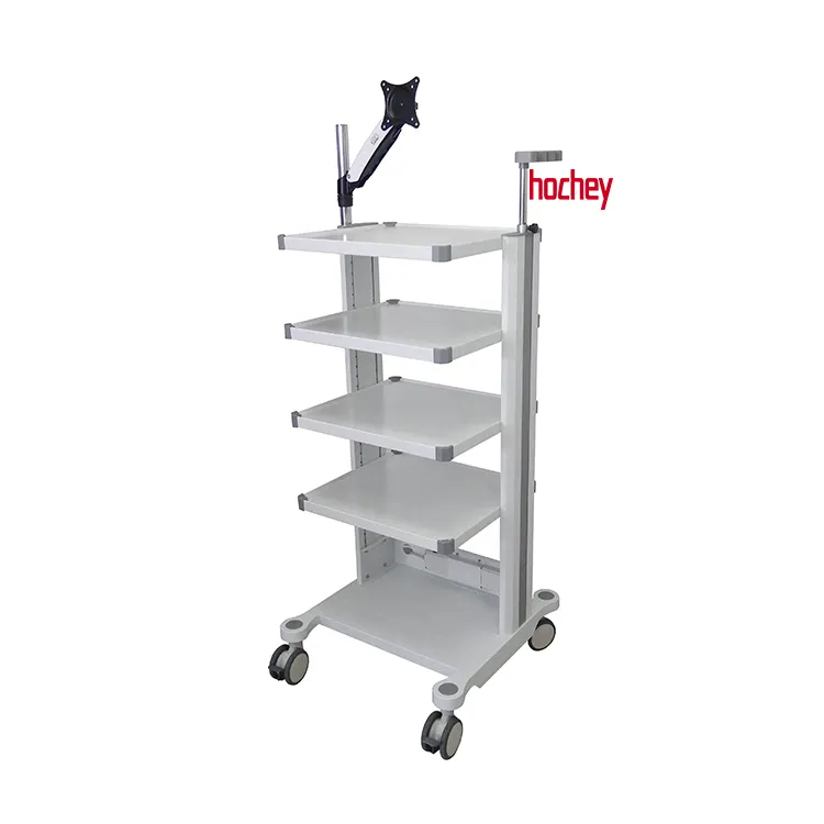 Больничная мебель Hochey, Мобильная рабочая станция, тележка для эндоскопа, тележка для эндоскопических целей