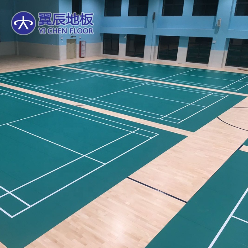 Напольный коврик для бадминтона bwf для спортивной площадки