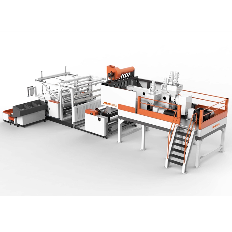 three screw stretch film making machinery