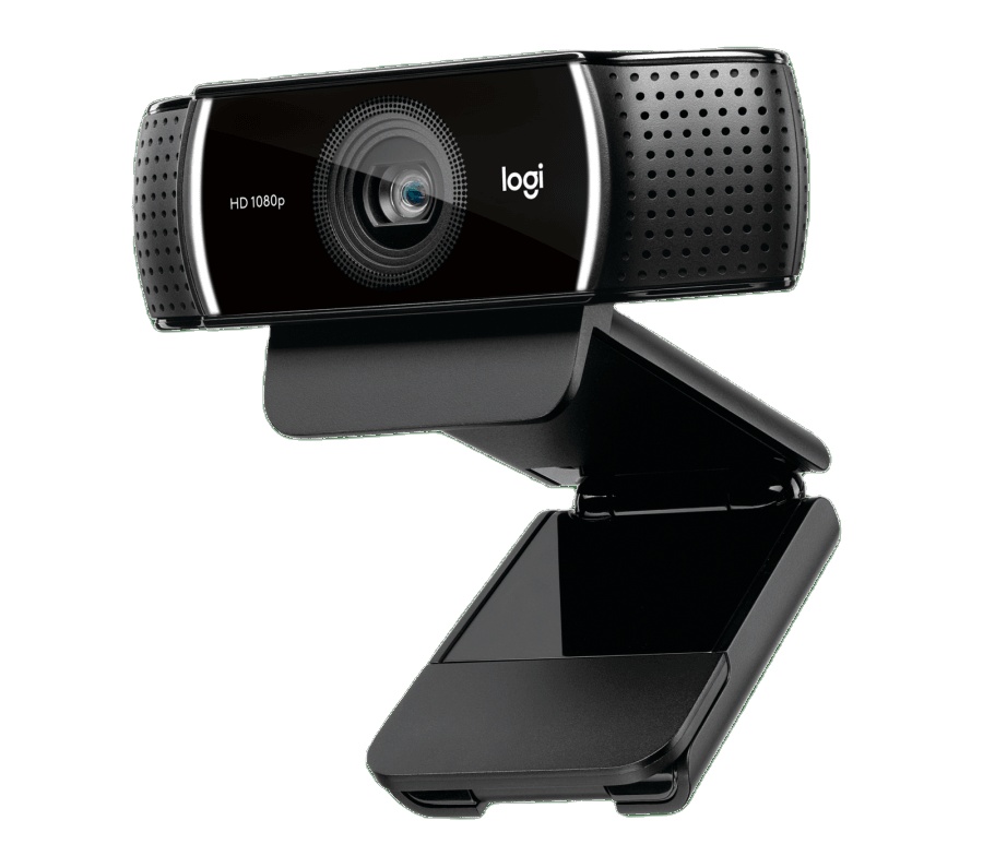Камера Logitech C922 HD 1080p для прямой трансляции, анкерная камера, красивая настольная веб-камера для компьютера