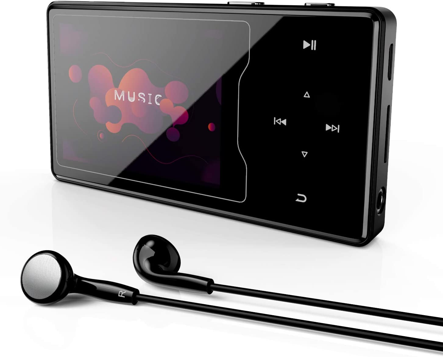 MP3 плеер 16 ГБ Портативный HiFi без потери качества звука на большом экране плеера с FM радио Диктофон Видео плеер поддерживает 128 ГБ