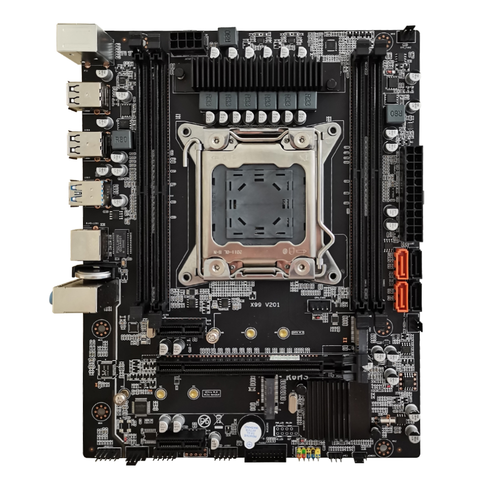 Материнская плата X99V202 MATX LGA2011 V3 V4 DDR4 RAM с поддержкой ram