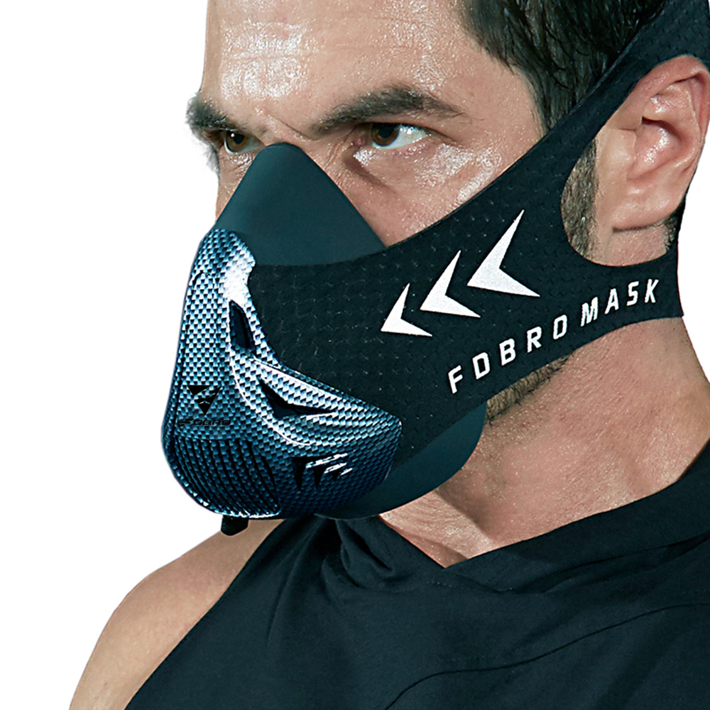 Спортивная маска Fdbro MMA для высоковысотных тренировок, 3,0 для кислородного фитнеса, тренировок в тренажерном зале, кардио, бега, имитация подъема, спорт