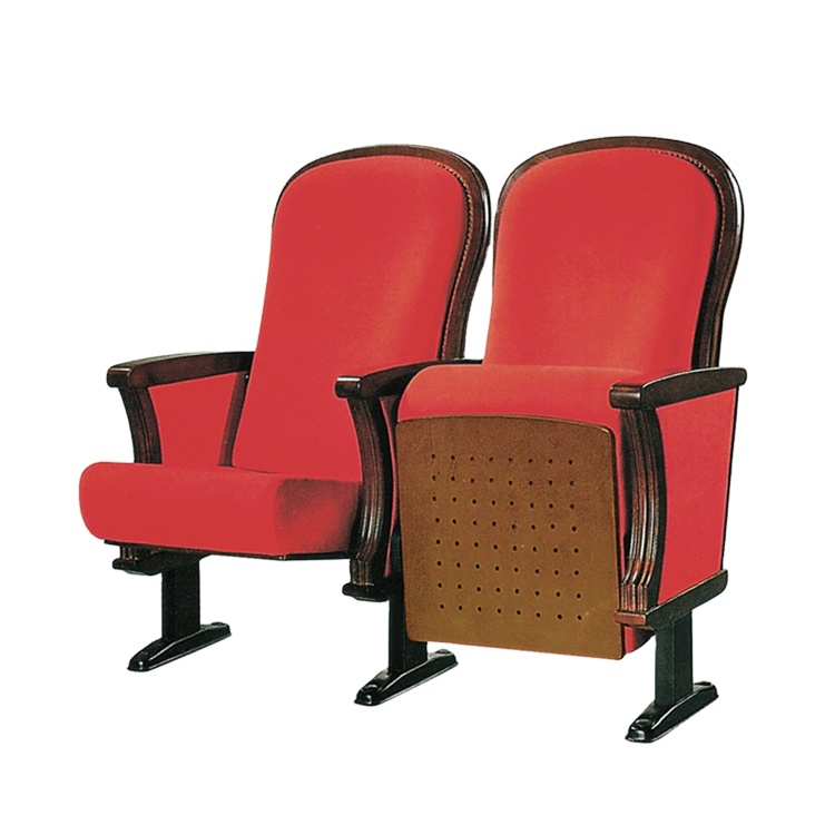 Folding wooden church pulpit chairs with table