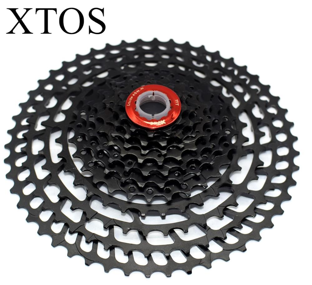 XTOS MTB11Speed 11-50T SLR кассета с широким соотношением сверхлегкие 360CNC свободное колесо горный велосипед запчасти