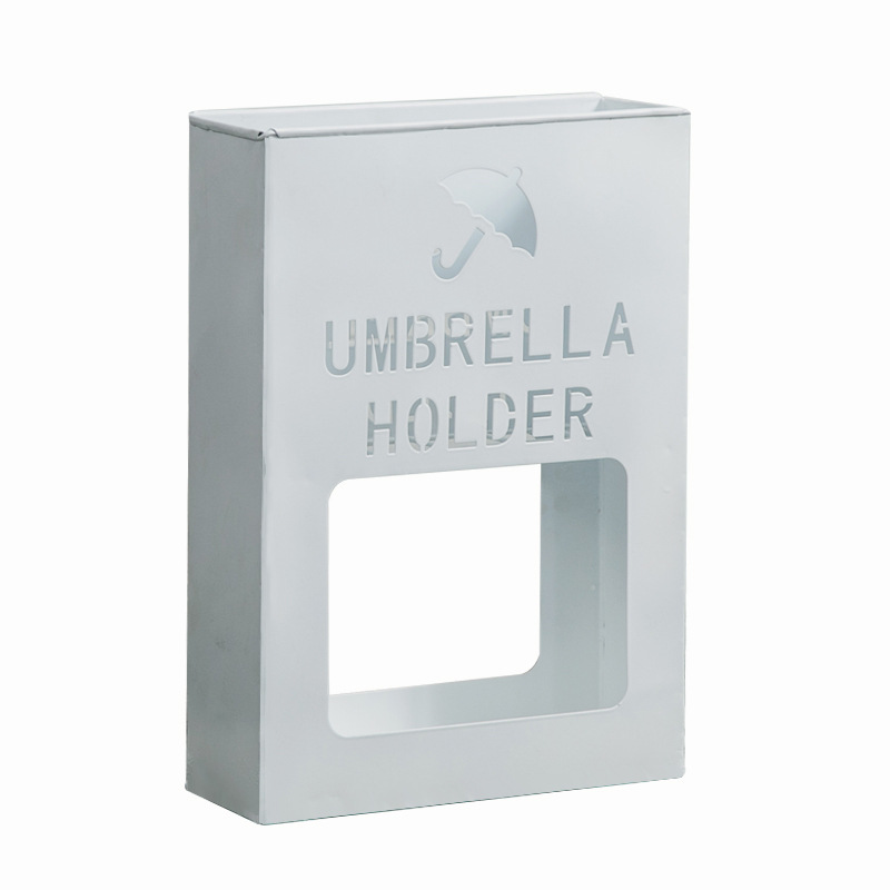 Customized Logo Commercial Metal Umbrellas Storage Rack Holder Display Indoor Office Hotel Umbrella Stand