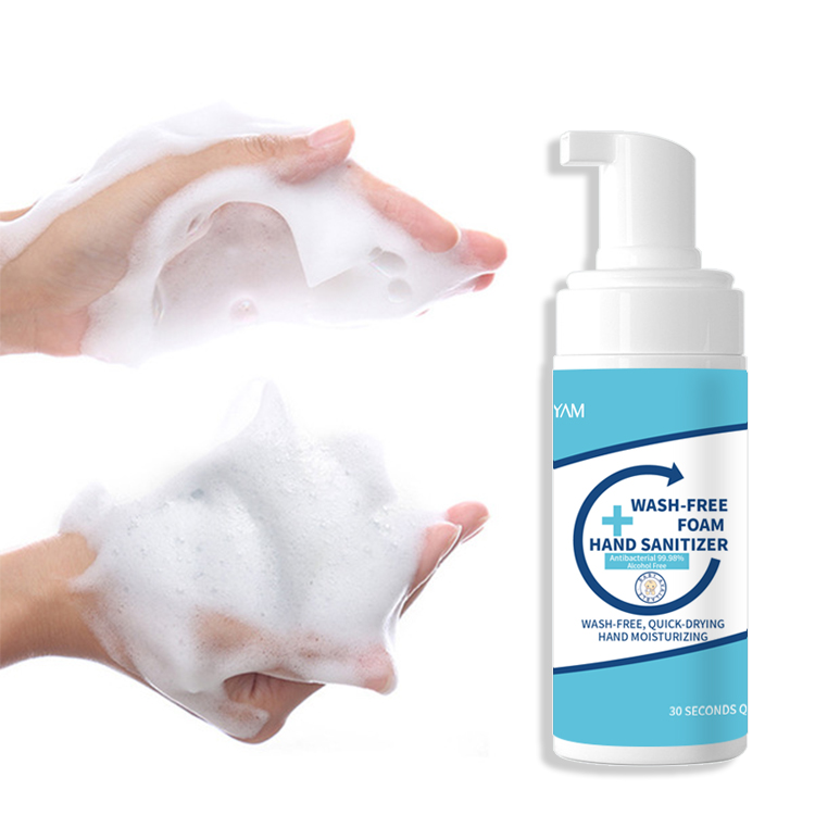 MOOYAM Wholesale private label liquid soap protable hand foam wash moisturizing sanitzer hand sanatizer