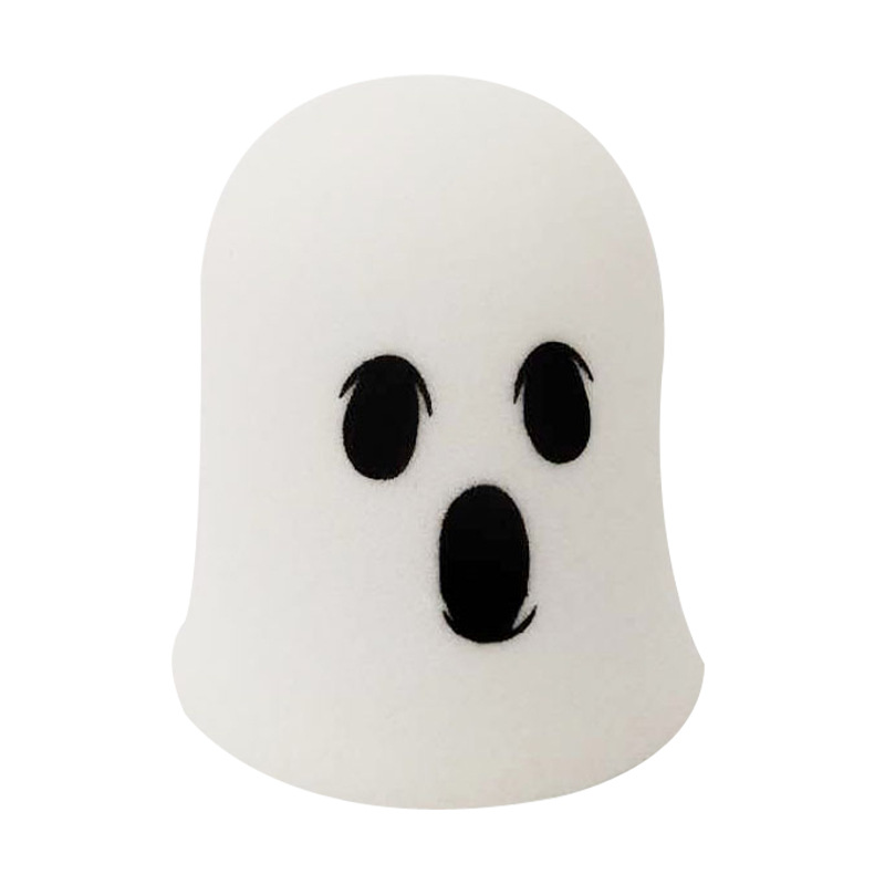 Halloween OEM Custom Beauty Cosmetics Blender Make Up Powder Puff Softest Plastic Case For Makeup Sponge