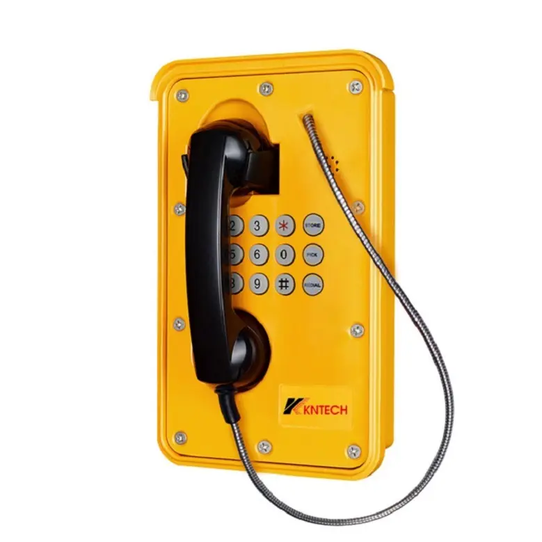 Outdoor Industrial Voip Phone Inmate Telephone With Dustproof And Waterproof Function