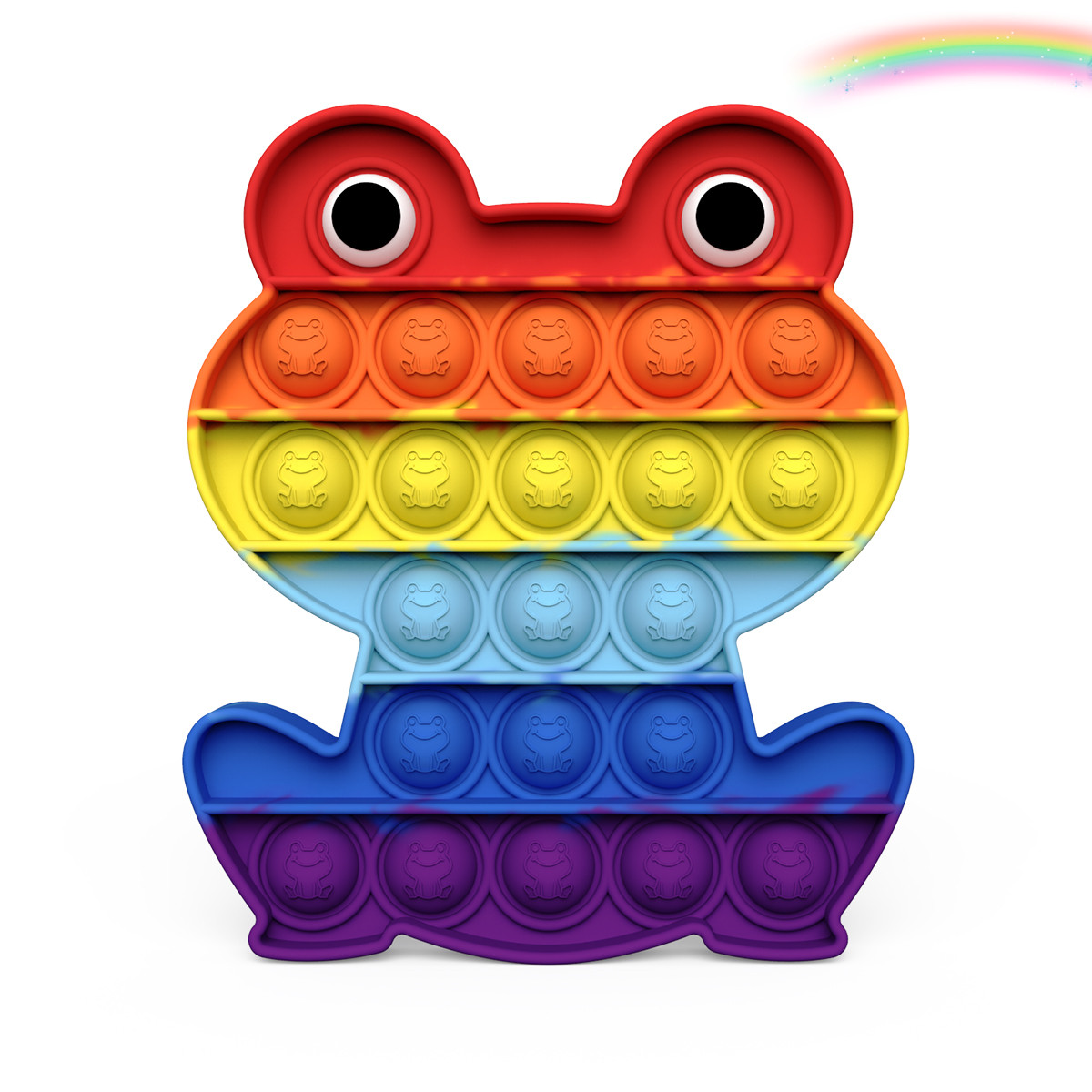 Hot Sale Silicone Relief Stress Toy Squeese Sensory Fidget Anti-anxiety Toy Reliever Various Shape Toys For Child