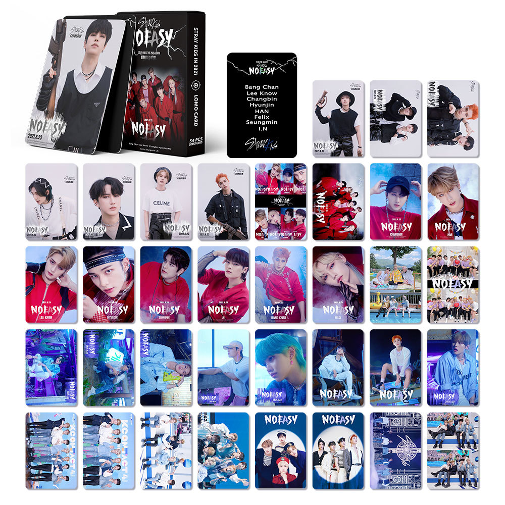 Оптовая продажа KPOP MAMAMOO LOMO карты бродячие Детские двойные фото карты ENHYPEN ATEEZ 54 шт. фотокарты