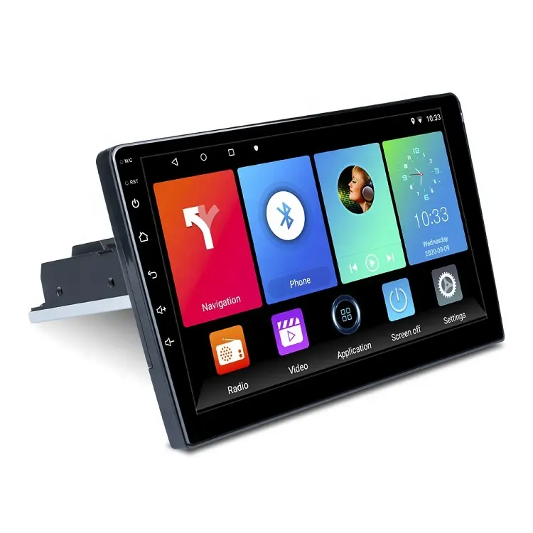 Wholesale Autoradio 1Din Car Stereo multimedia Player Radio Auto Android 9" Navigation GPS Touch Screen Headunit