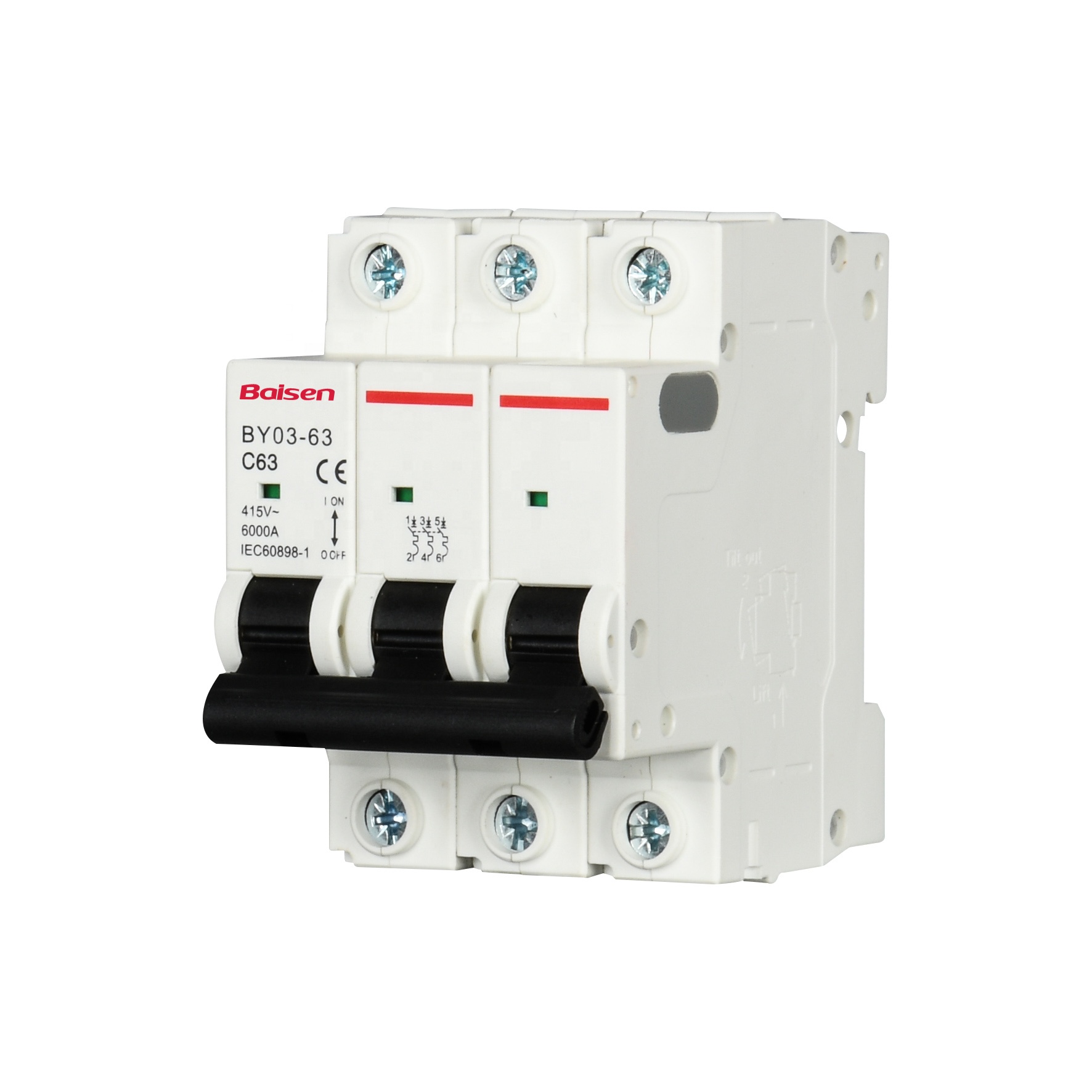 Мини-автоматический выключатель DC MCB IEC CE 16 Amp 20 Amp 50 Amp 63Amp 1P 2P 3P 4P
