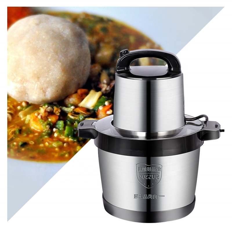 New Advance 6L 1500W Electric Yam Pounding machine meat grinder for household