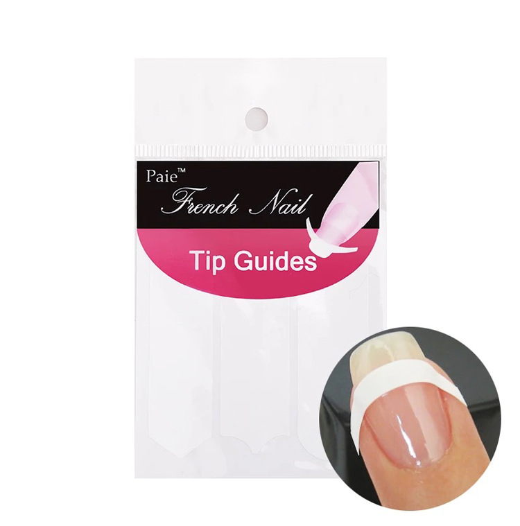 48pcs French Smile Line V Lines Wave French Line Auxiliary Nail Sticker