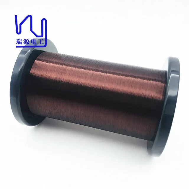 42 awg 0.063mm Magnet Wire, Plain Enamel Copper Wire For Guitar Pickups
