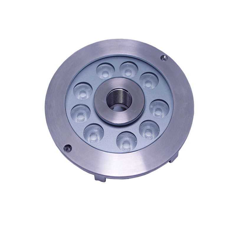 DMX 512 RGB под водой светодиодный фонтан свет IP68 из нержавеющей стали светодиодный подводный свет