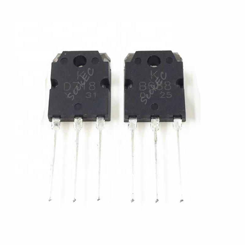Усилитель мощности 2SB688 2SD718 B688 D718 TO3P OP AMP B688/D718 B688 D718 транзистор B688 D718