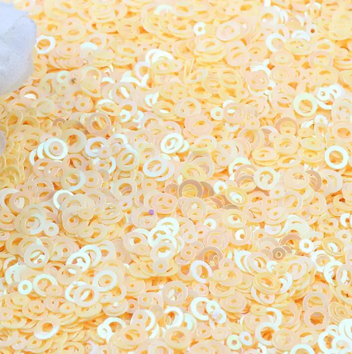 Round PVC Slices Sequins flat round pvc loose Sequin Paillette sewing craft for clothing wedding Christmas Decoration