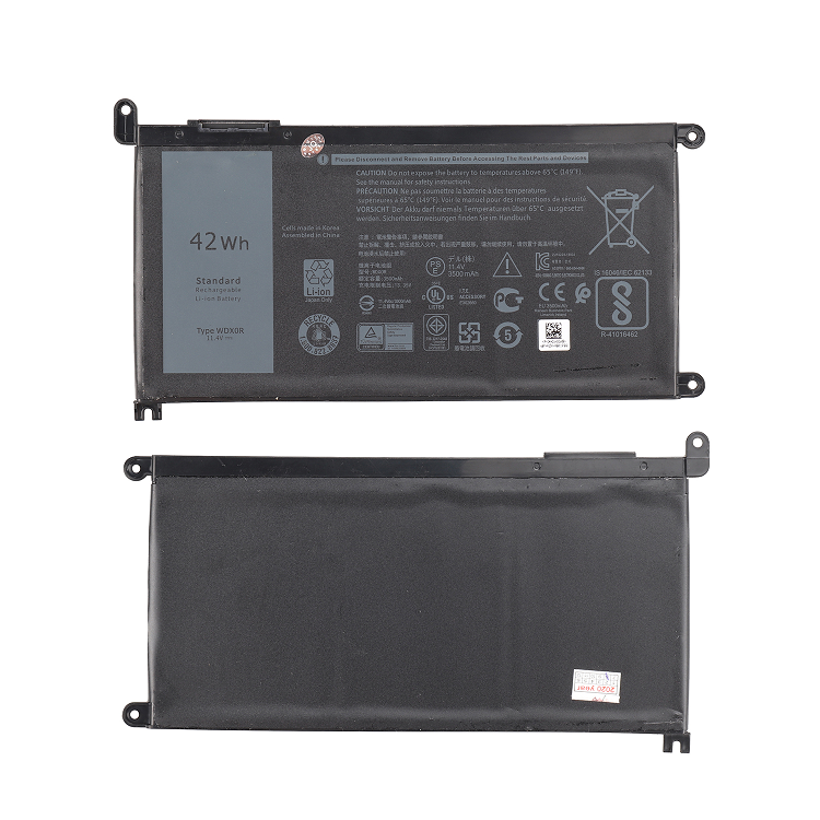 Литий-ионный аккумулятор для ноутбука DELL Inspiron 13 2021 14 11,4 5368, 7460, 7569 в, 42 Втч, WDX0R