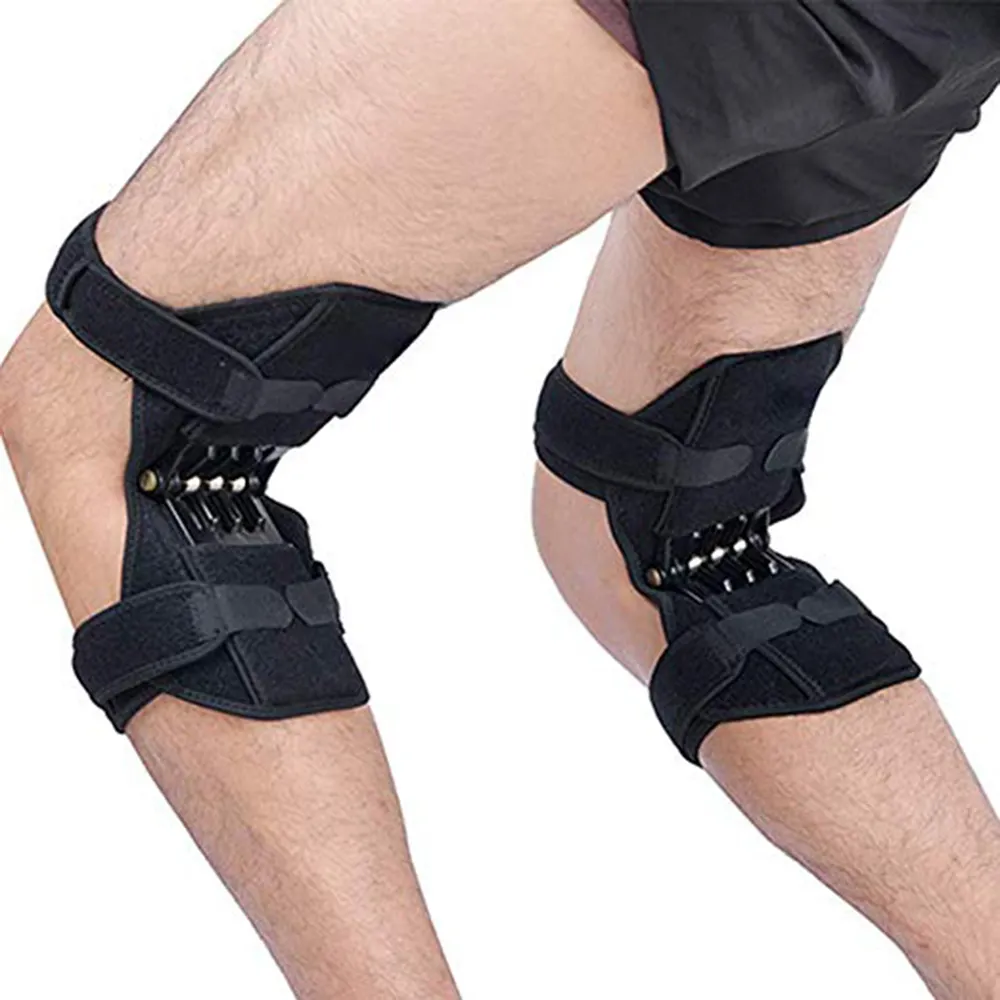 Spring Knee Support Power Lifts Spring Force Knee Joint Support Pads Knee Patella Strap Knee Booster