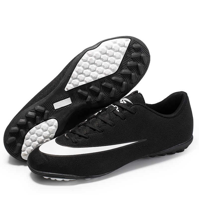 2021 Wholesale Athletic Drop Shipping Fg Spikes Low Ankle Football Boots Outdoor Training Shoes Fast Deliver Soccer Shoes