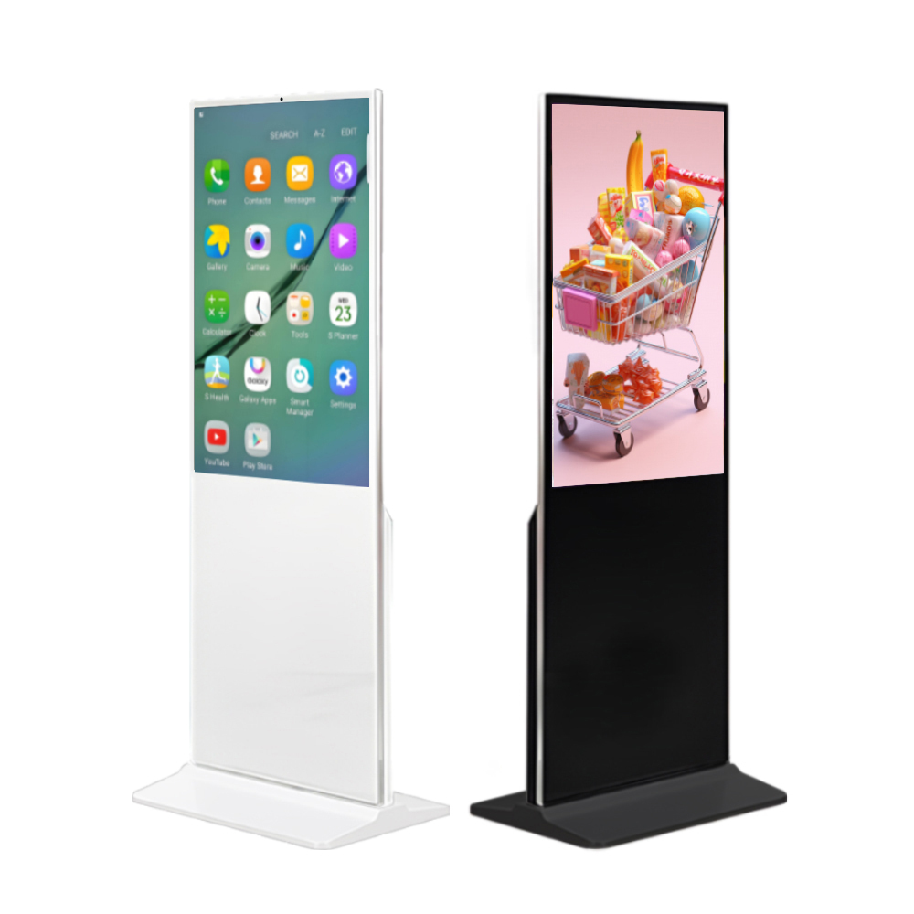 Floor standing LCD screen advertising display signage digital touch screen advertisement digital signage screen