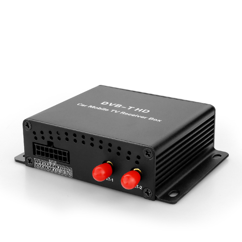 DC12V-32V автомобильный мобильный цифровой ТВ приемник с двумя антеннами DVB-T для Австралии