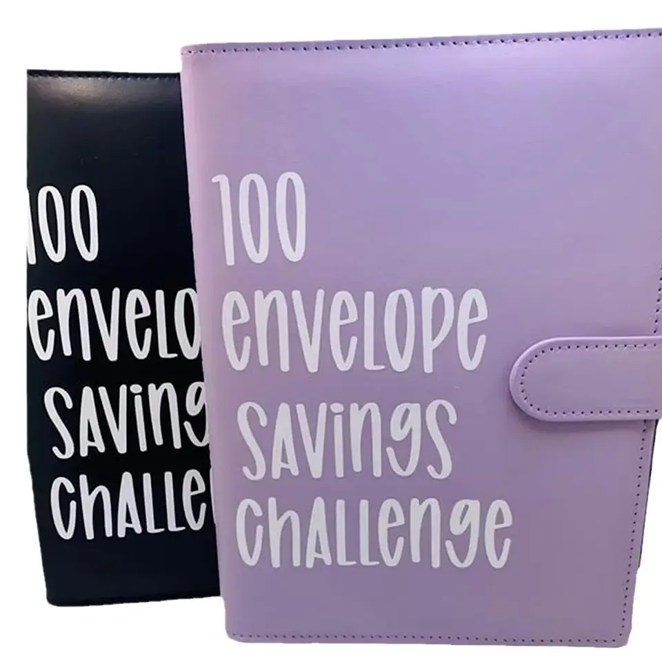 100 Envelope Challenge Binder, Easy and Fun Ways to Save $5,050, Budget Binder Save Challenge, Save Challenge Budget Book Binder