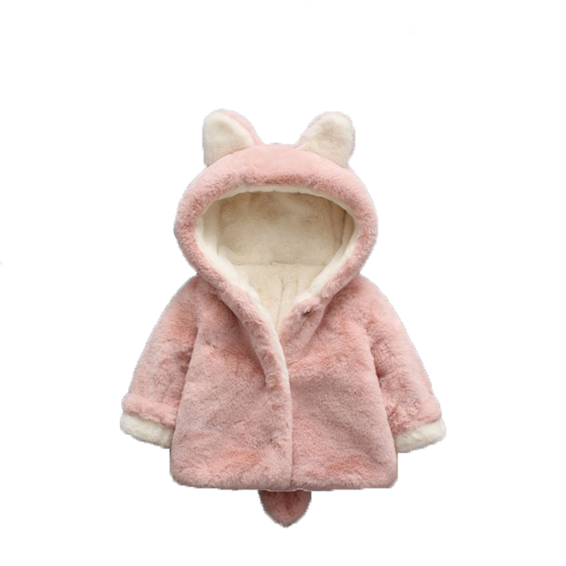 2020 pure color fox wool coat factory direct sale baby clothing