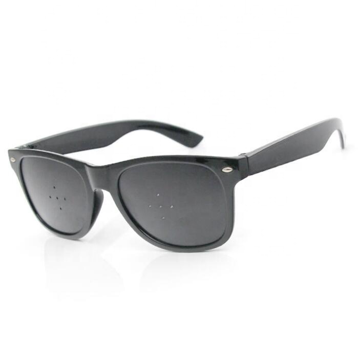 New design 5 Holes Anti Fatigue Eyesight Vision Improve Pinhole Glasses / Pin Hole Sunglasses / Hole glasses