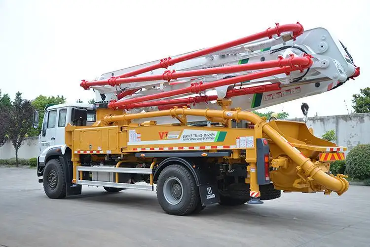 Concrete Pump Truck Official HB37V Diesel Truck Concrete Pump Machine 37m Chinese Concrete Pump Truck Price