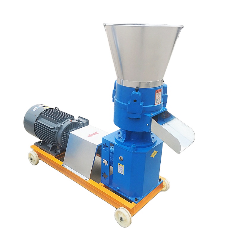Grain Granulator Sawdust Pellet Mill Animal Feed Making Machine