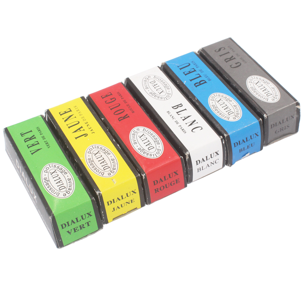 Various Widely Used Blue Green Yellow Solid Polishing Wax Bar Polish Paste For Polishing Stainless Steel Metal