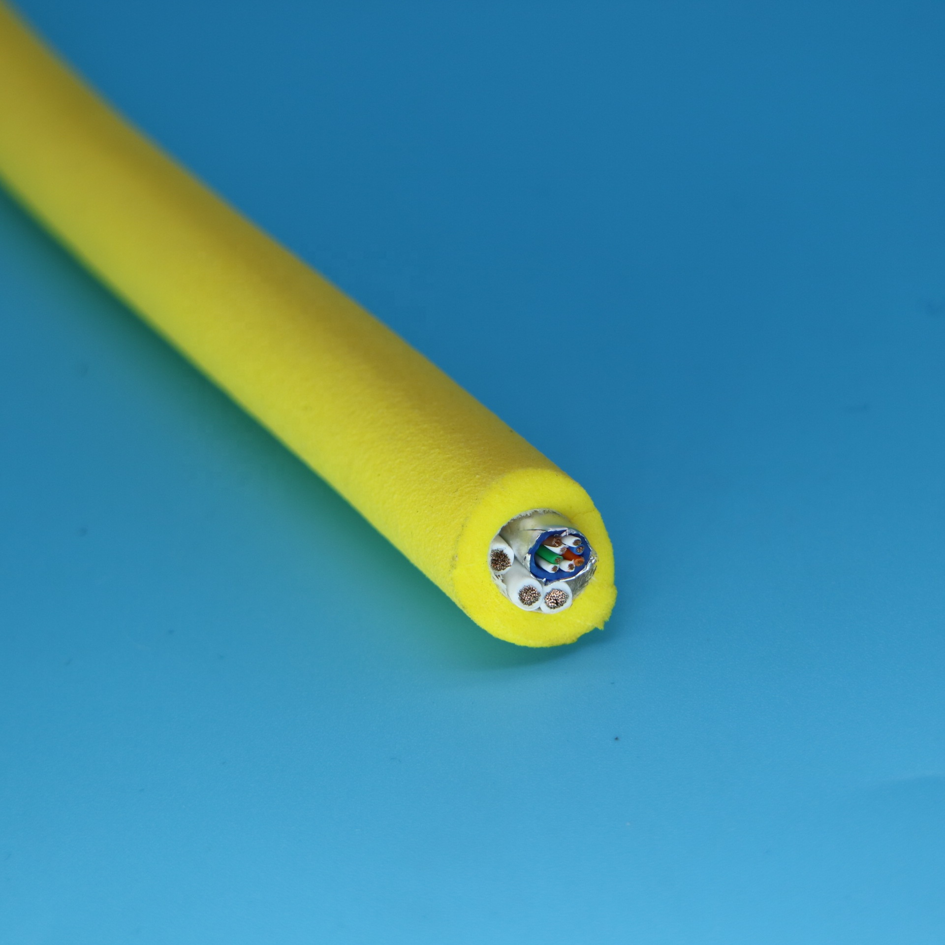 Нейтральный плавучий кабель rov cat6 для подводного использования rov umbilical