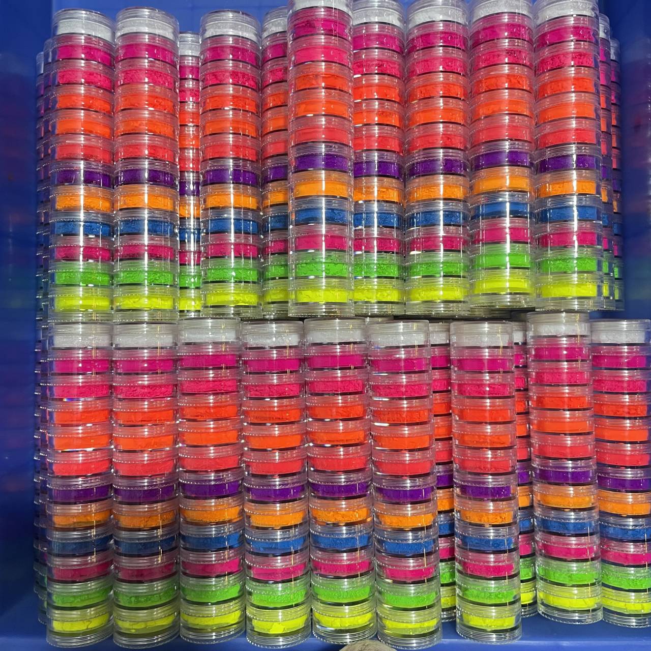 Neon Powder Makeup 13-Color Paint High Pigment Colored Cosmetic for Face/Eye/Body Safety