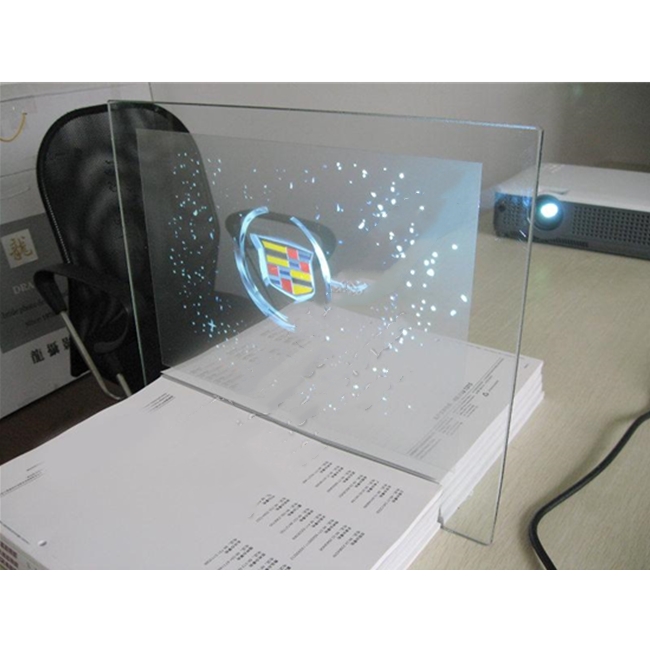 Импортная подложка ПЭТ 3D Голографическая задняя и передняя проекционная пленка самоклеящееся стеклянное окно
