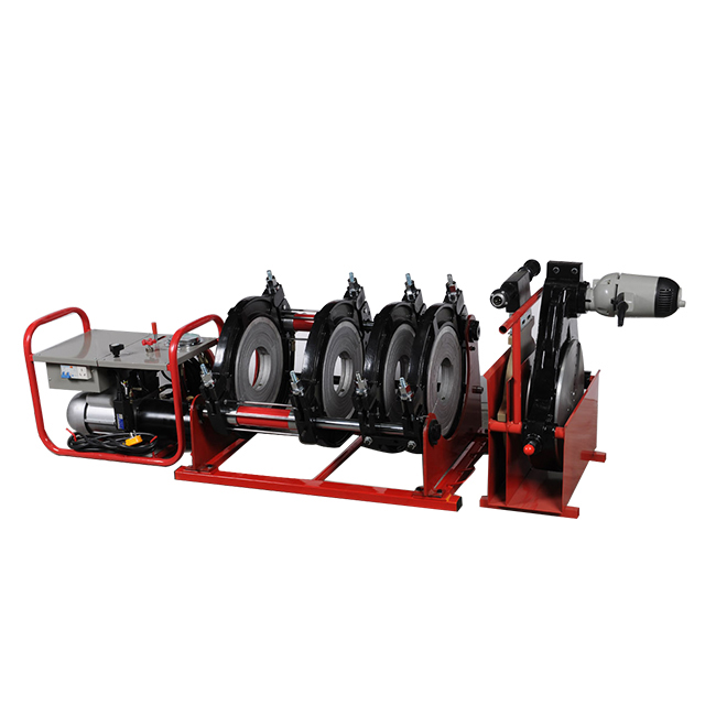 90-160mm manual automatic poly Hydraulic Butt Fusion plastic PE Pipe hot melt Welding Machine HDPE Pipe Welder price list