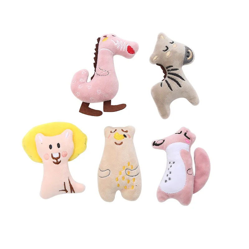 Cat Plush Toys A Variety of Animal Shapes Catnip Can Be Wholesale Pet Supplies