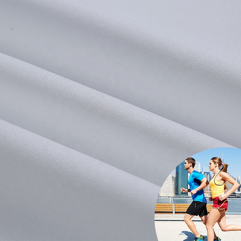 Dri fit Влагоотводящая Спортивная быстросохнущая полиэфирная сетчатая Джерси трикотажная одежда ткань для футболок спортивная одежда
