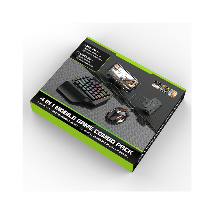 Low Price Set Mini Board Black water proof Keyboard And Mouse For Mobile Gaming Combo