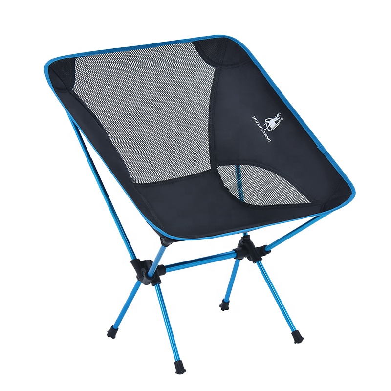 Outdoor Portable Folding Camping Chair Ultralight Aluminum Frame Beach Fishing Chair