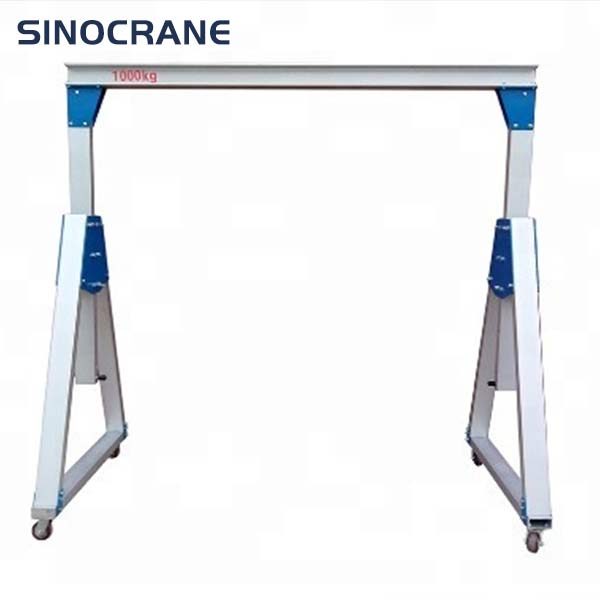 Portable Small Gantry Crane 5 ton Electric Mini Mobile Single Girder Crane Factory Price
