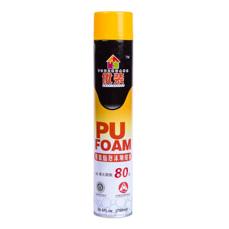 High expansion pu foam spray for window frame