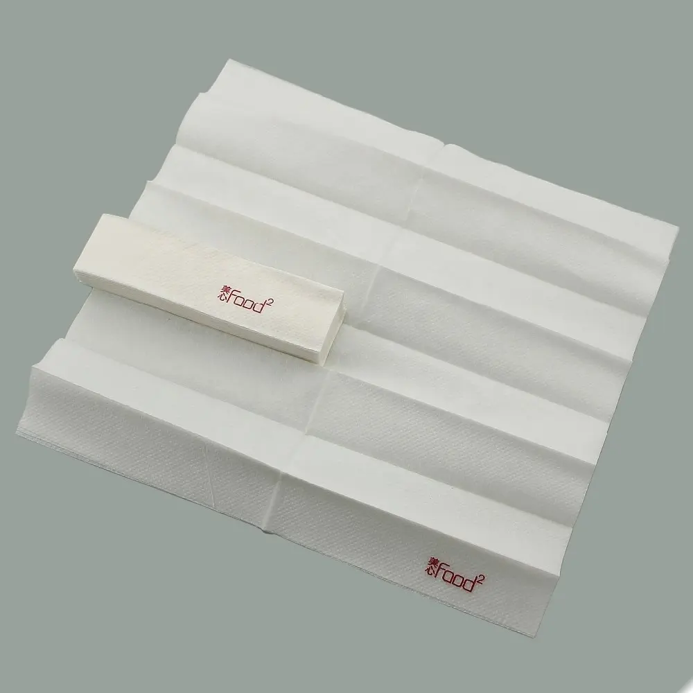 Multifold paper napkin Disposable Cutlery Napkin Restaurant dinner napkins