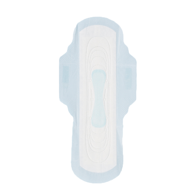 Factory pe film sanitary napkin cotton ultra thin oem heavy flow sanitary pads