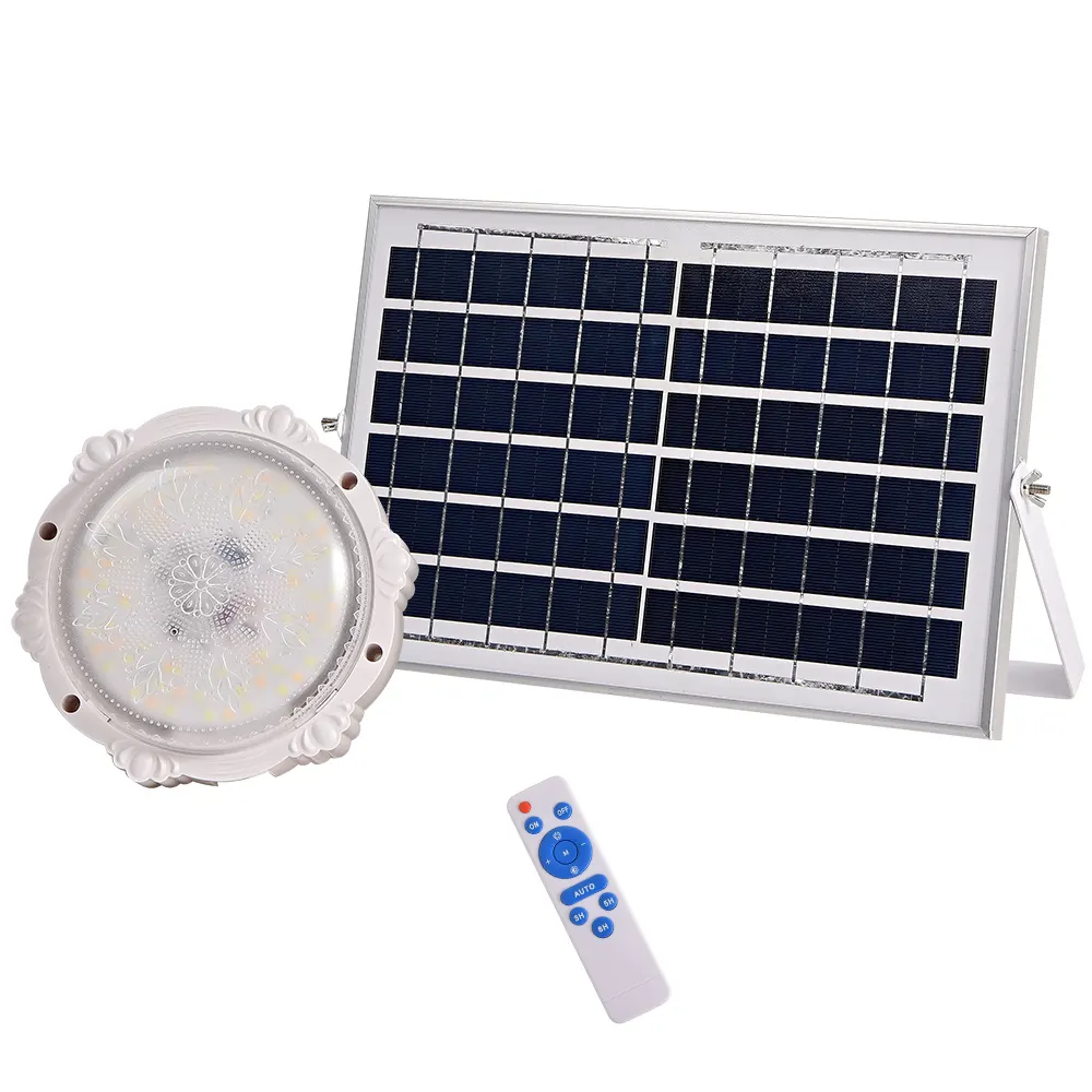 Waterproof Best Price Solar Energy Power Cell Ceil mounted Light Indoor Complete for Wall Garden House Outdoor