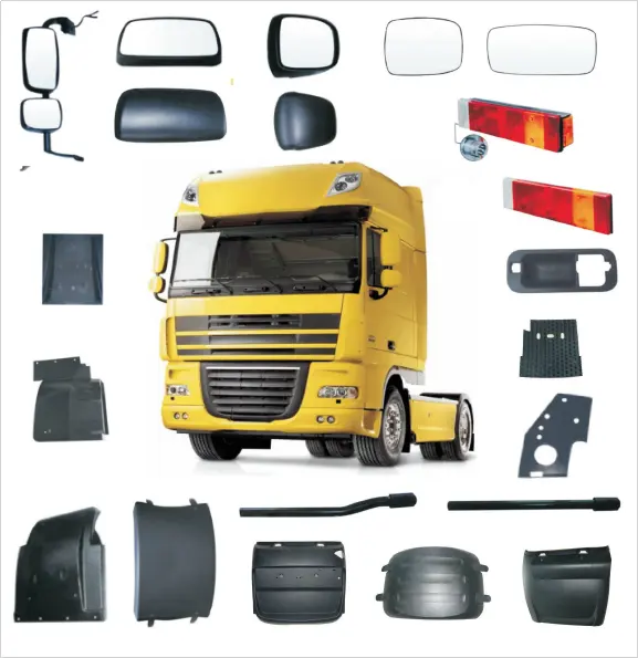TRUCK BODY PARTS for DAF XF / CF / LF over 500 items with high quality