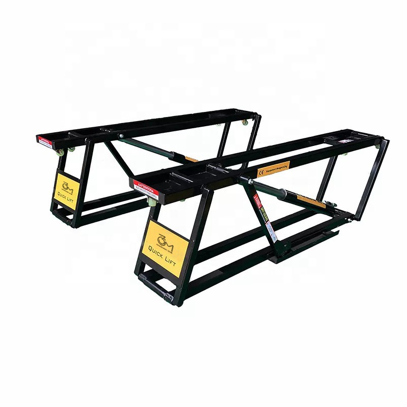 Portable Hydraulic Scissor Lifter, Mobile Car Jack, Quick Service, 2500kg